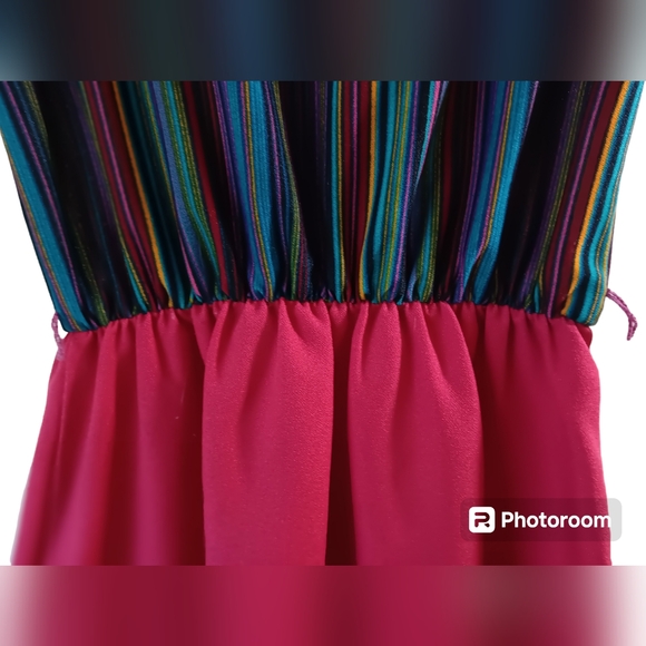 70s look Petite Ladies S/S Blouse-top Dress*. SZ 4P - Picture 5 of 6